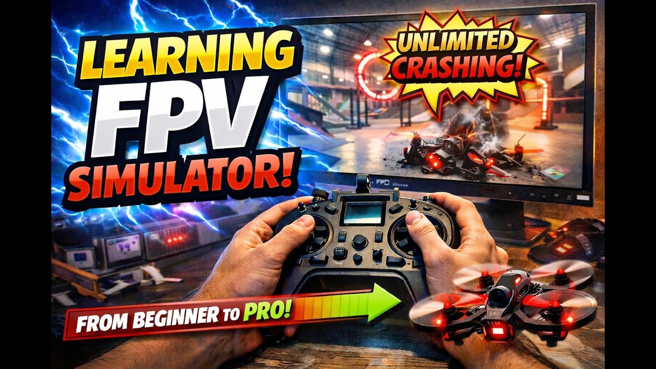 LEARNING FPV BETTER EVERY DAY using TRYP simulator #drone #fpv #automobile #dji #construction #learn