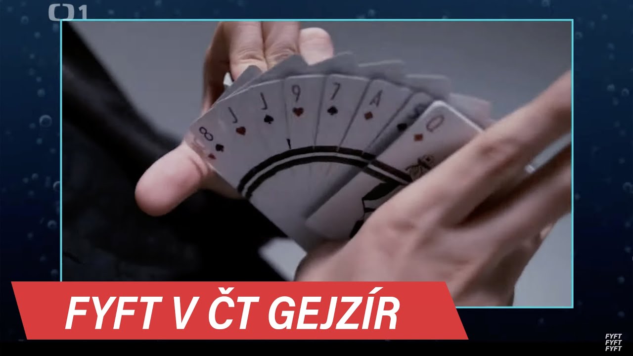 Cardistry v pořadu České televize Gejzír | FYFT.cz