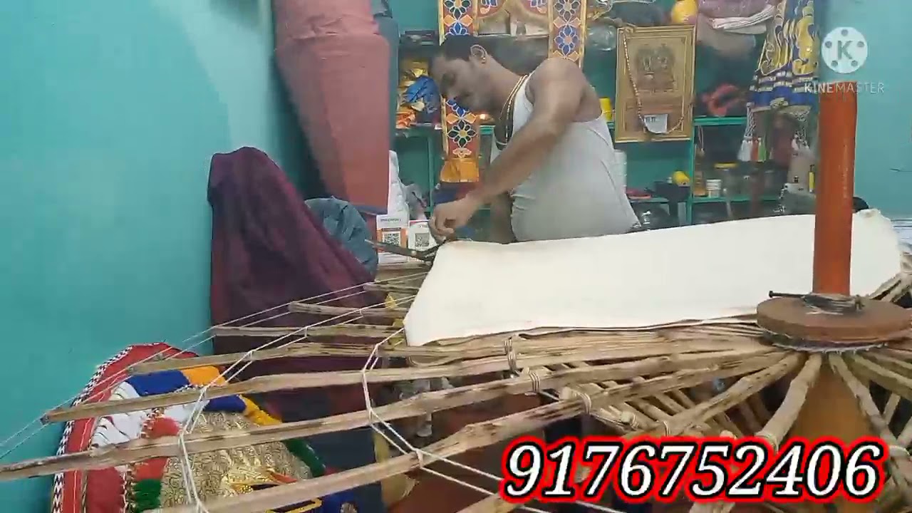 temple Umbrella working video