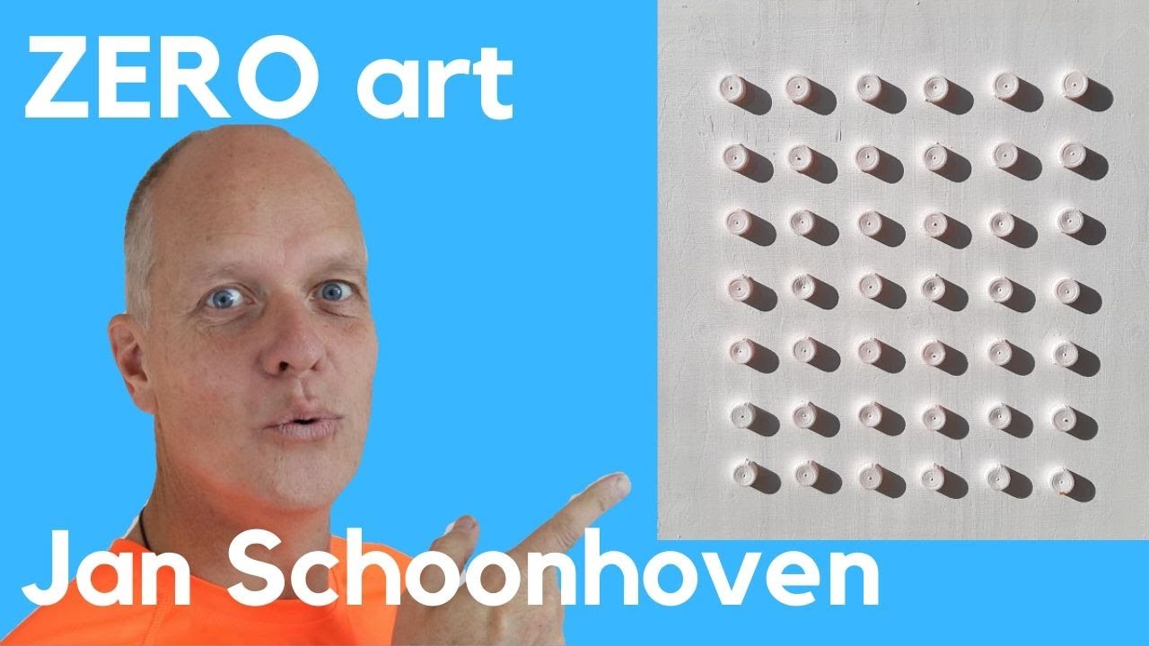 Paint like Jan Schoonhoven abstract cardboard relief art – ZERO art movement