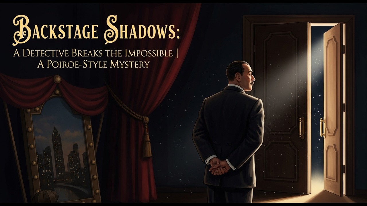 Backstage Shadows: A Detective Breaks the Impossible | A Poirot-Style Mystery