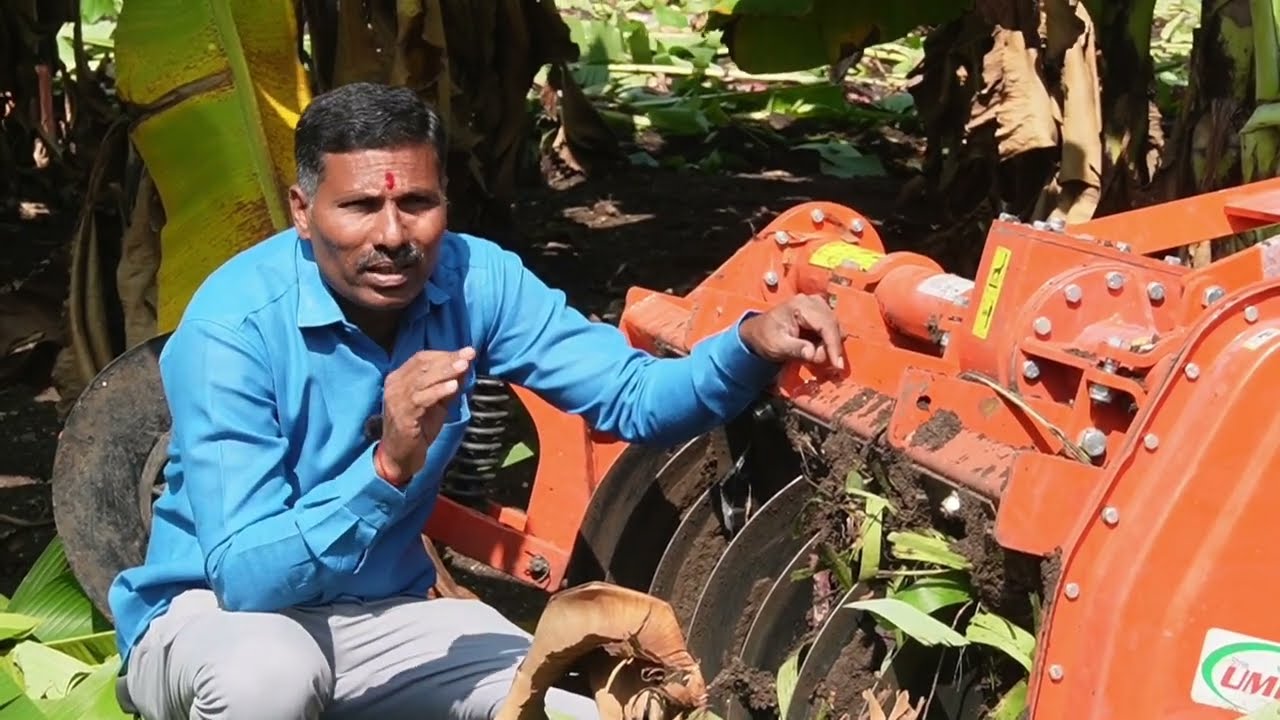 केळी वर चालवला हॅरो केळी शोक गाथा 
