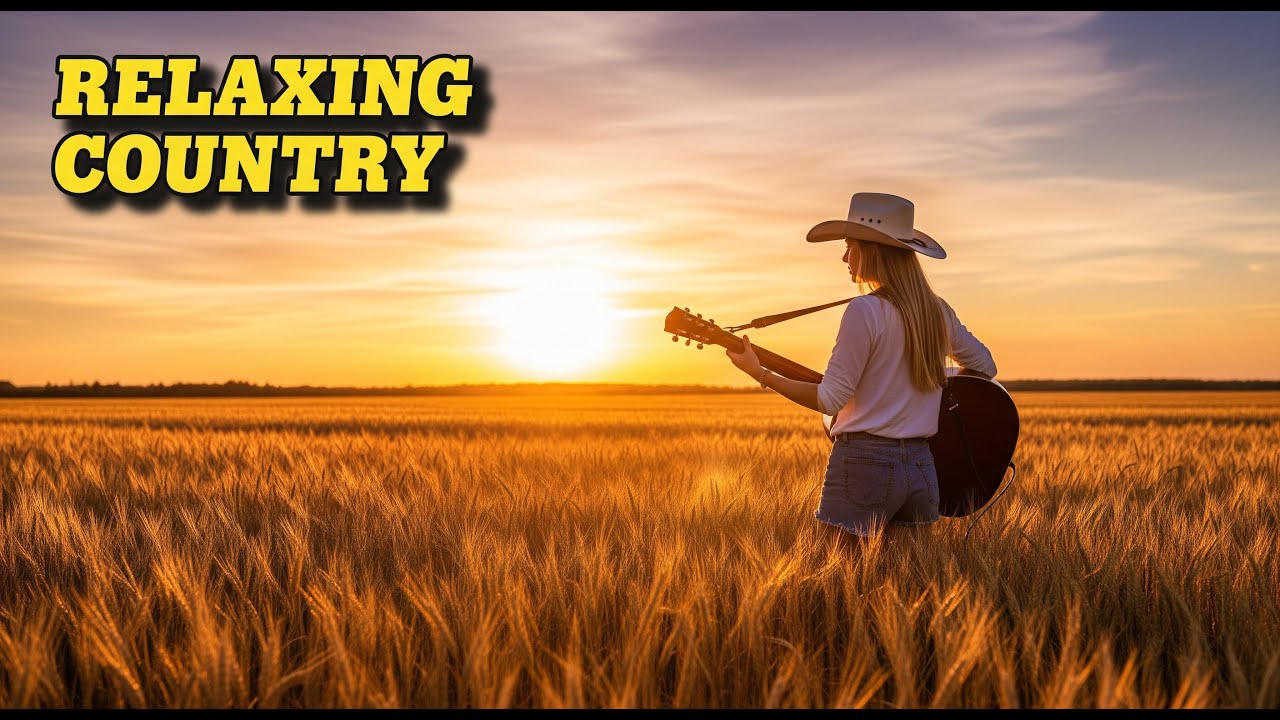 Southern Nights Guitar 🎶 Relaxing Country Music for Sleep, Study, and Stress Relief