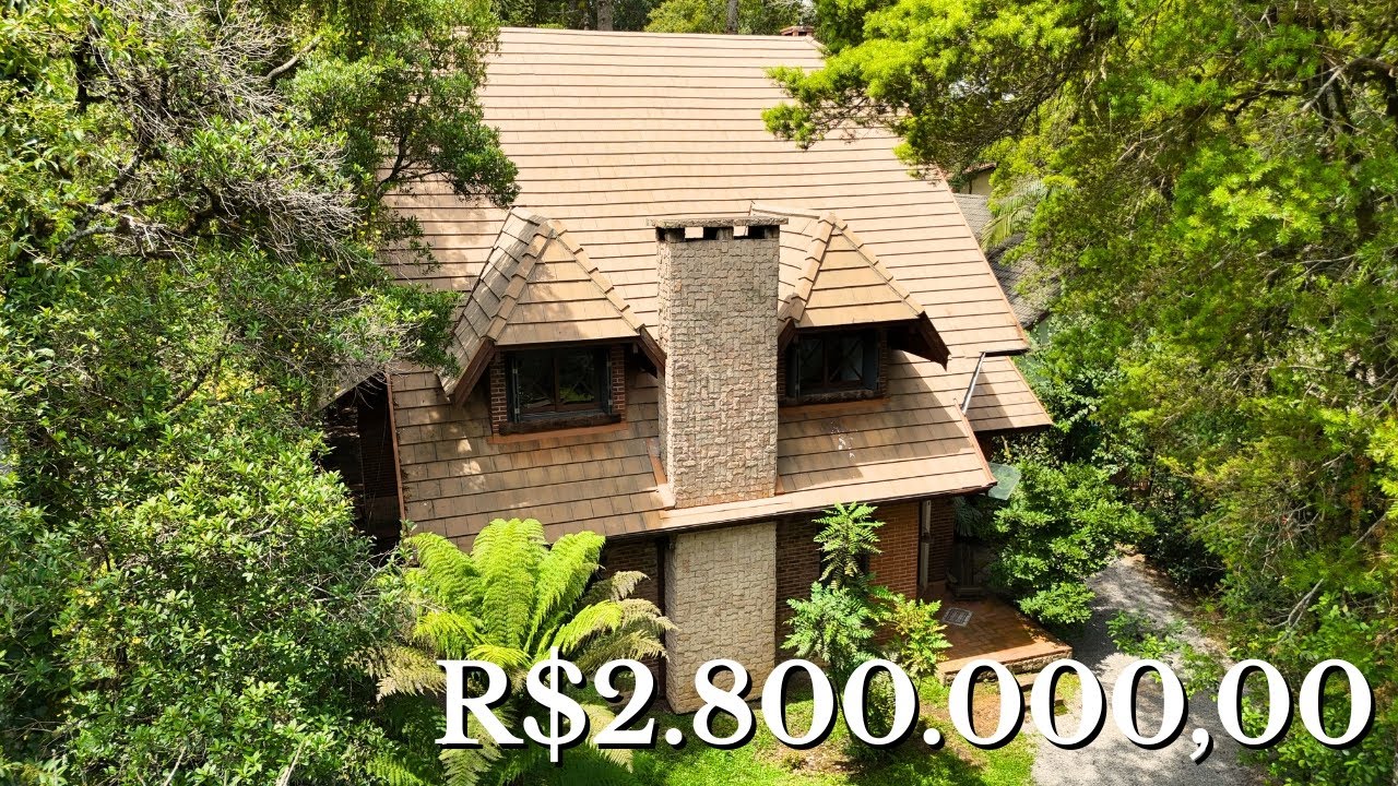 CASA RÚSTICA À VENDA COM 337,98M² NA VILA SUZANA EM CANELA POR R$2.800.000,00 | VETRO IMÓVEIS