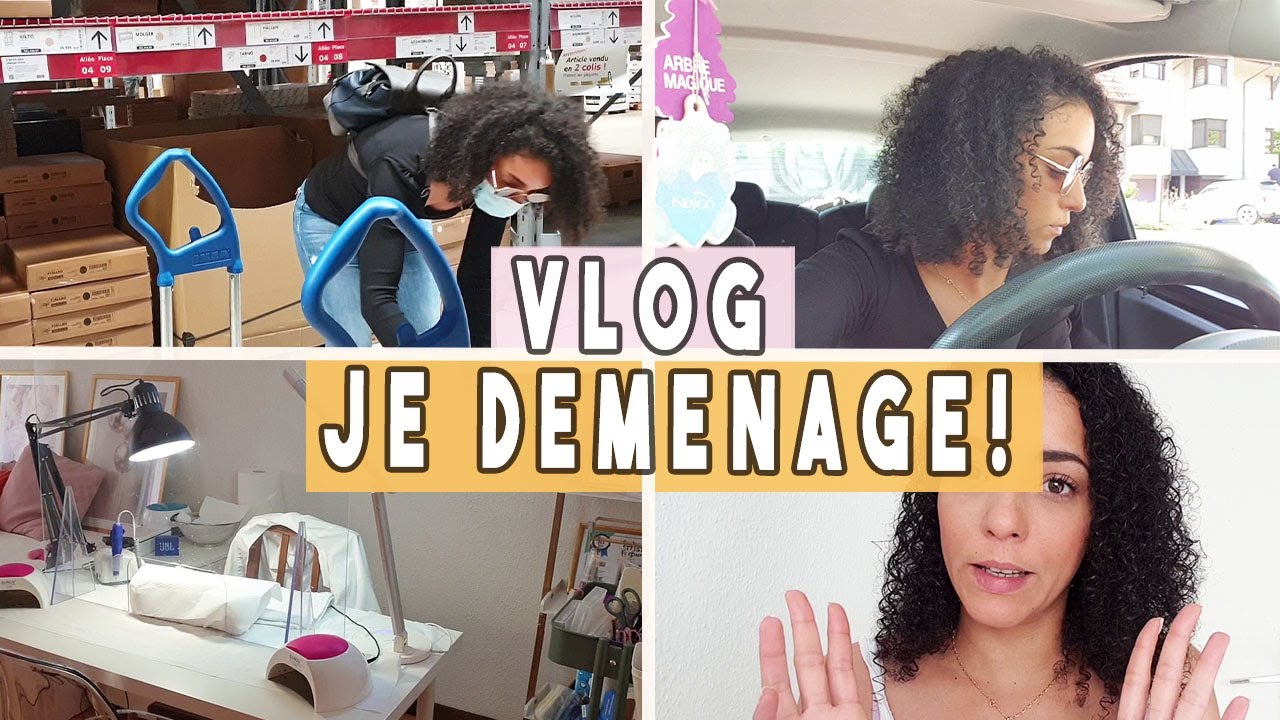 [ VLOG] J'AI DEMENAGE !! Nouvelle vie, nouvel institut 😋