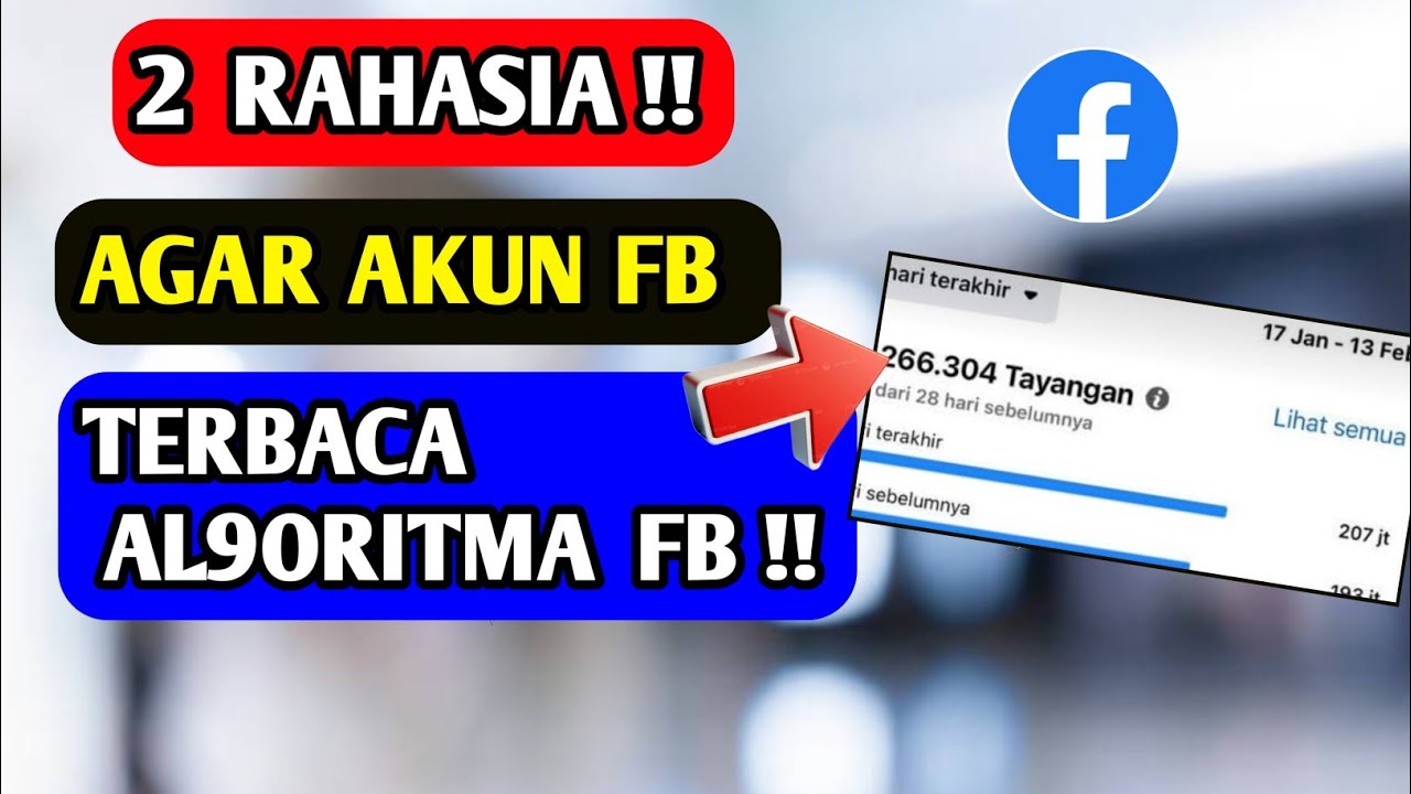 STRATEGI TIPS AGAR AKUN FB PRO TERBACA ALGORITMA ! KREATOR PEMULA HARUS TAU INI