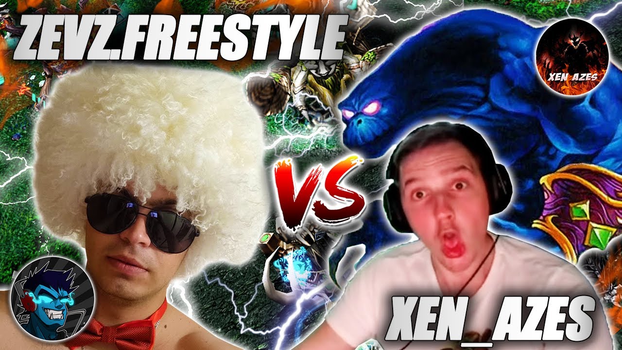 ZevZ.Freestyle VS Xen_Azes | КТО КАРОЛ ? РУБКА СТРИМЕРОВ !