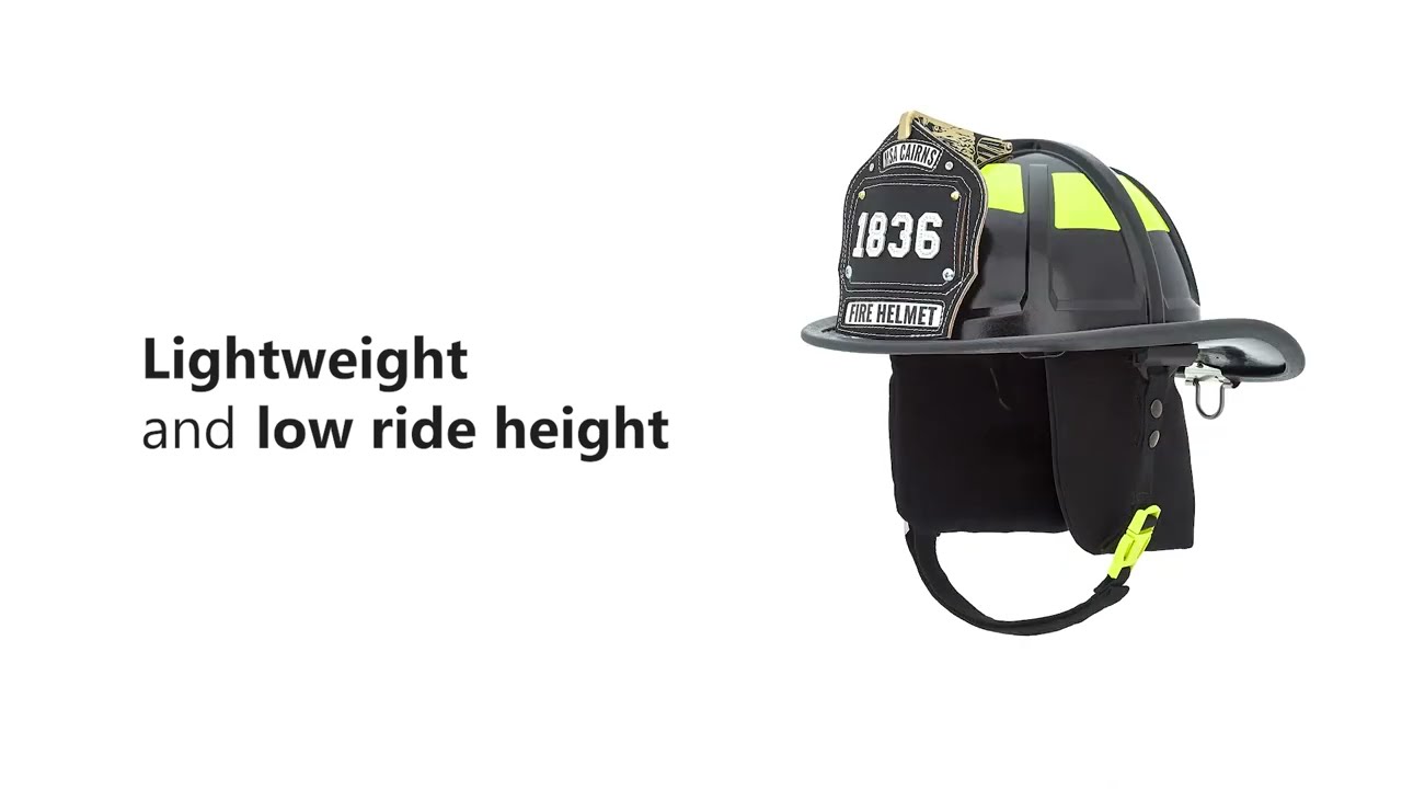 Cairns® 1836 Traditional Composite Fire Helmet
