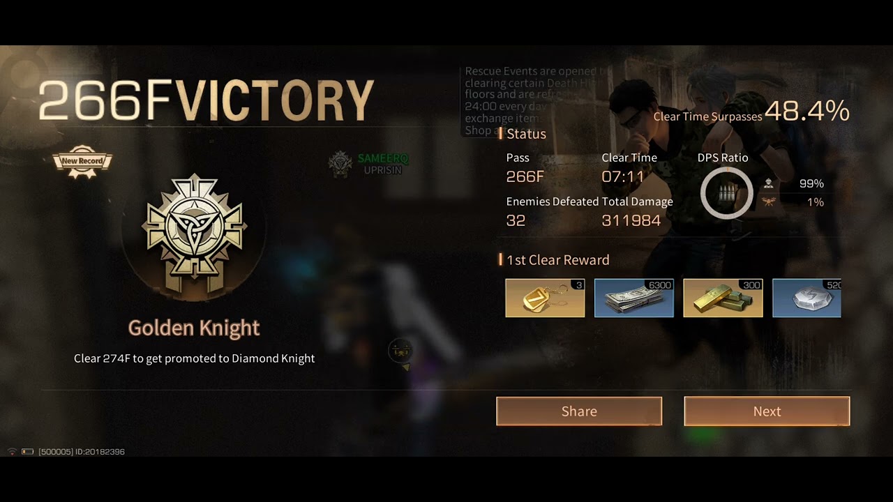 Netease gameplay  death high season 24 floor 266-270 Tips & Tricks Cert Riffleman#lifeafter 