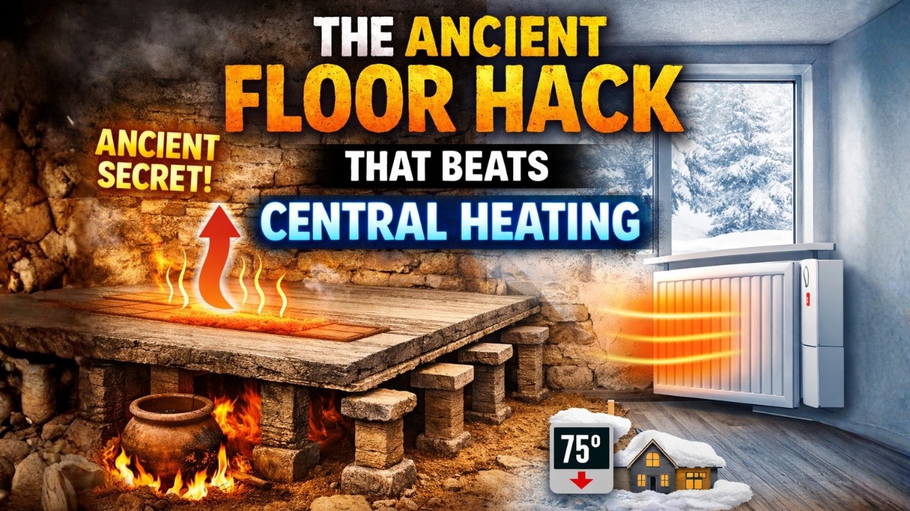 The Ancient Floor Hack That Beats Central Heating (Used for Thousands of Years)