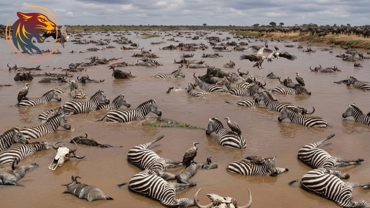 A maior e mais difícil migração das zebras #animaisselvagens | Documentários animais