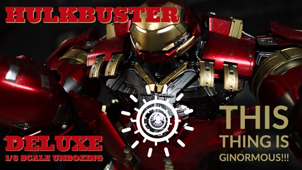 Hot Toys, Sideshow Collectables Hulkbuster Reissue Unboxing!!!