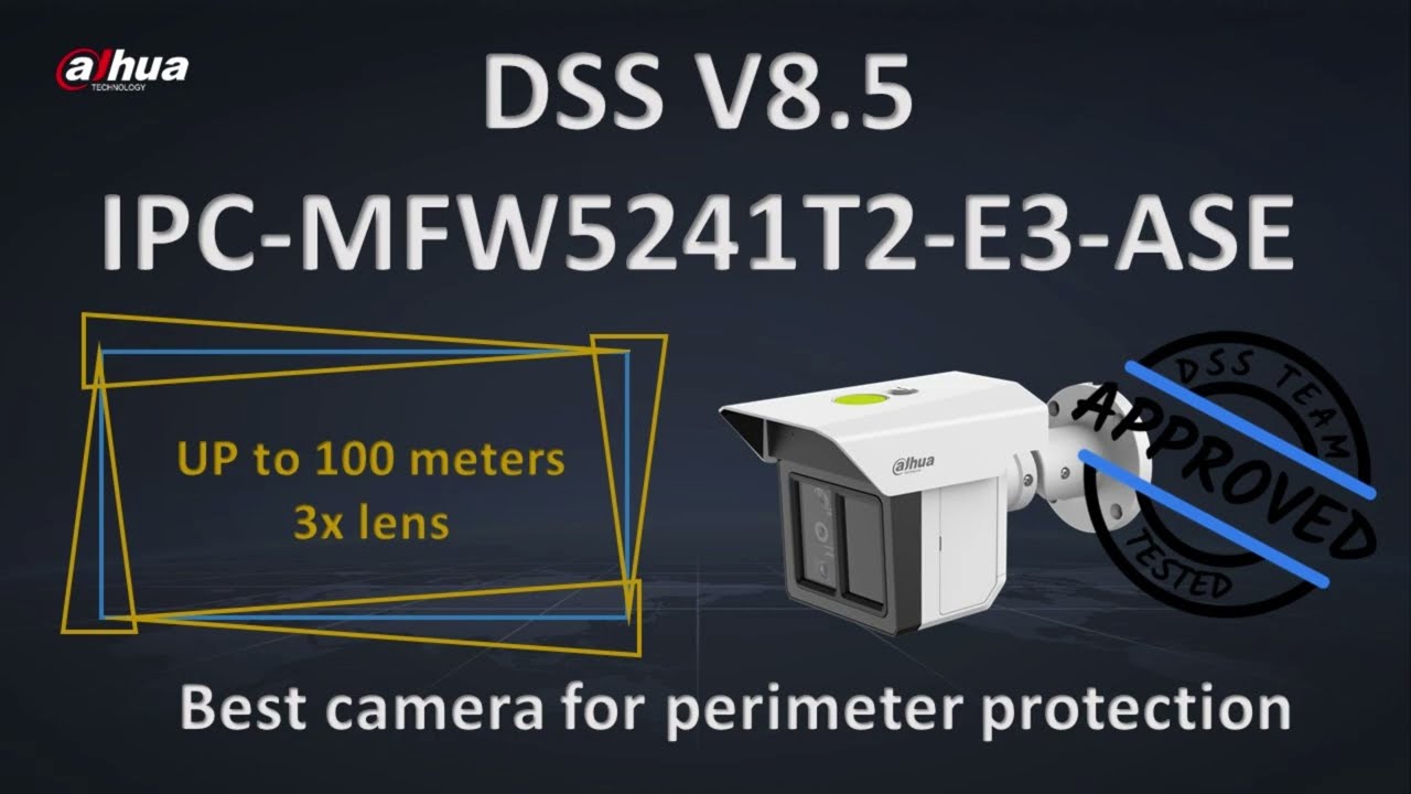 DSS 8.5 great solution for perimeter protection