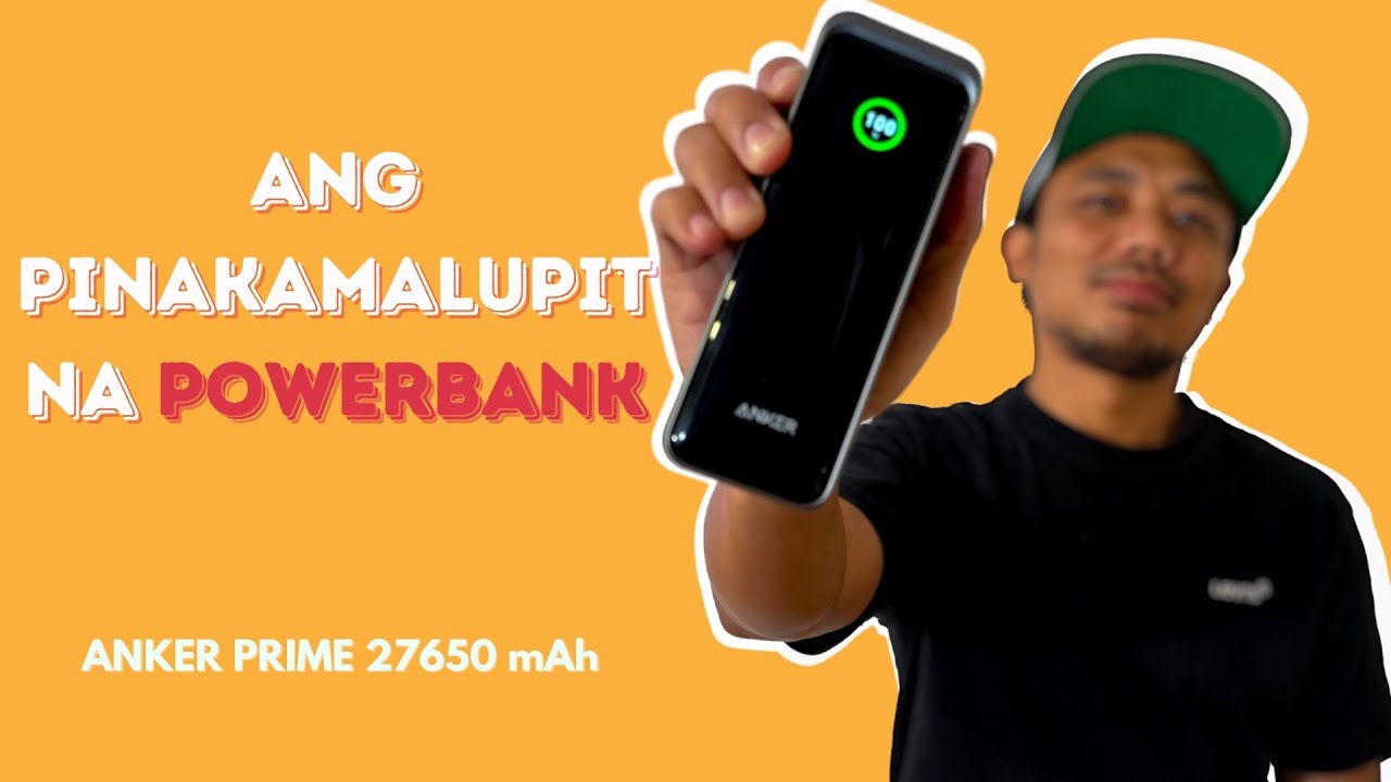 ANKER PRIME 27650 mAh POWERBANK - ANG POWERBANK NA SAGOT SA LAHAT NG PROBLEMA MO