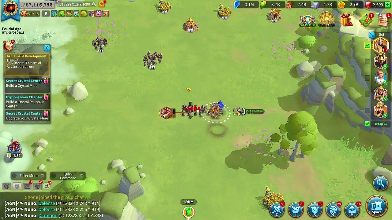 (WE HAVE LANDED IN)TIDES OF WAR PIONEER KVK(day1)