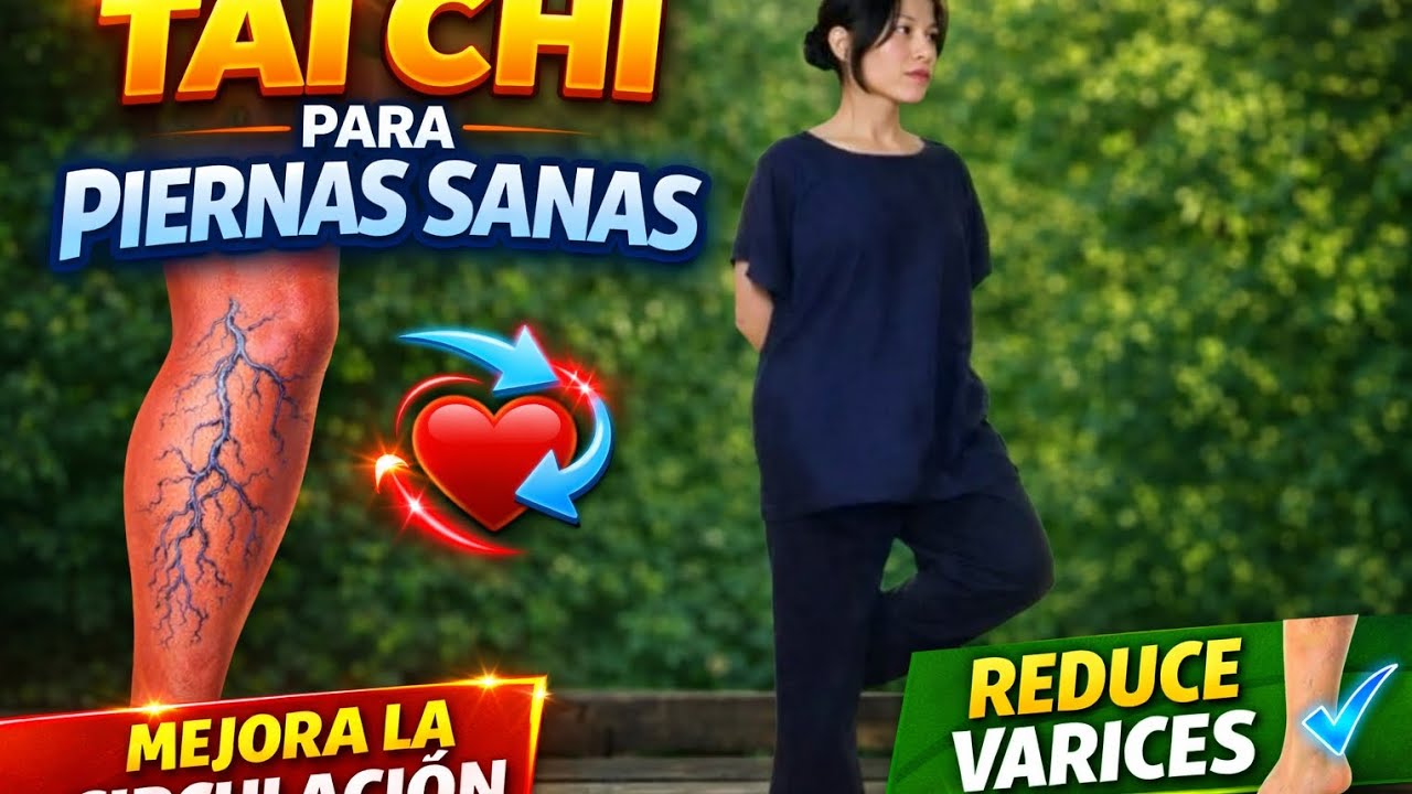 Tai Chi para piernas sanas: mejora la  circulación y reduce  las varices 