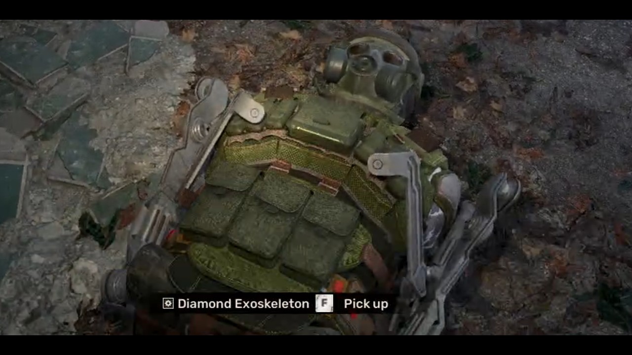 S.T.A.L.K.E.R.2. №154. Diamond Exoskeleton. Location 