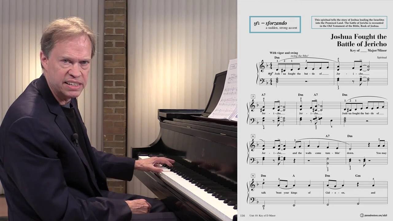 Unit 10: Key of D Minor (Adult Piano Adventures Book 2)