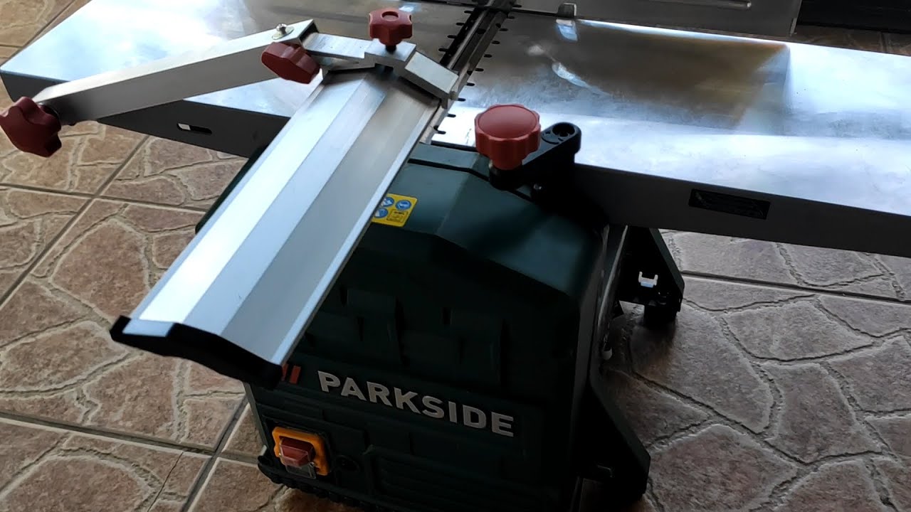 #11 Planner thicknesser Parkside PADM 1250 A1 unboxing