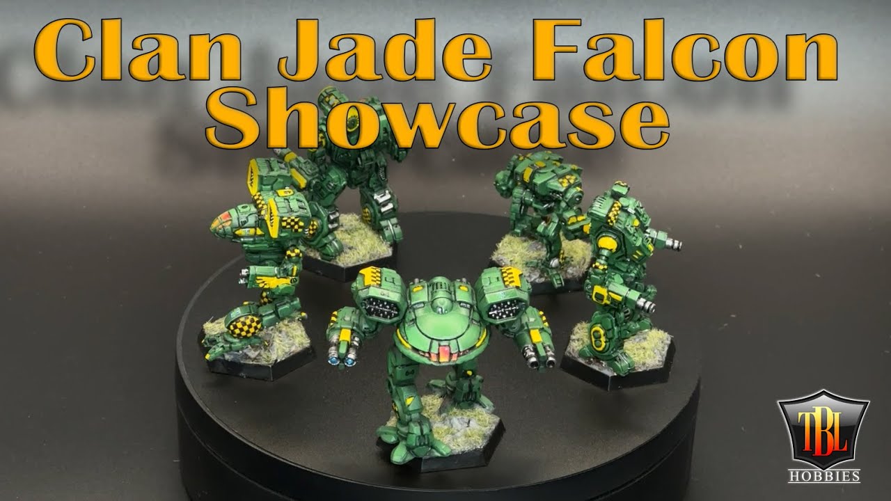 Battletech Clan Jade Falcon Showcase