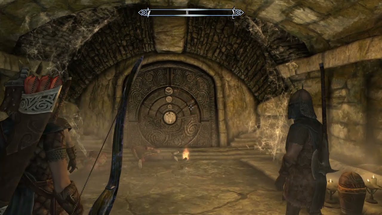 The Jagged Crown - Korvanjund playthrough - skyrim 2021