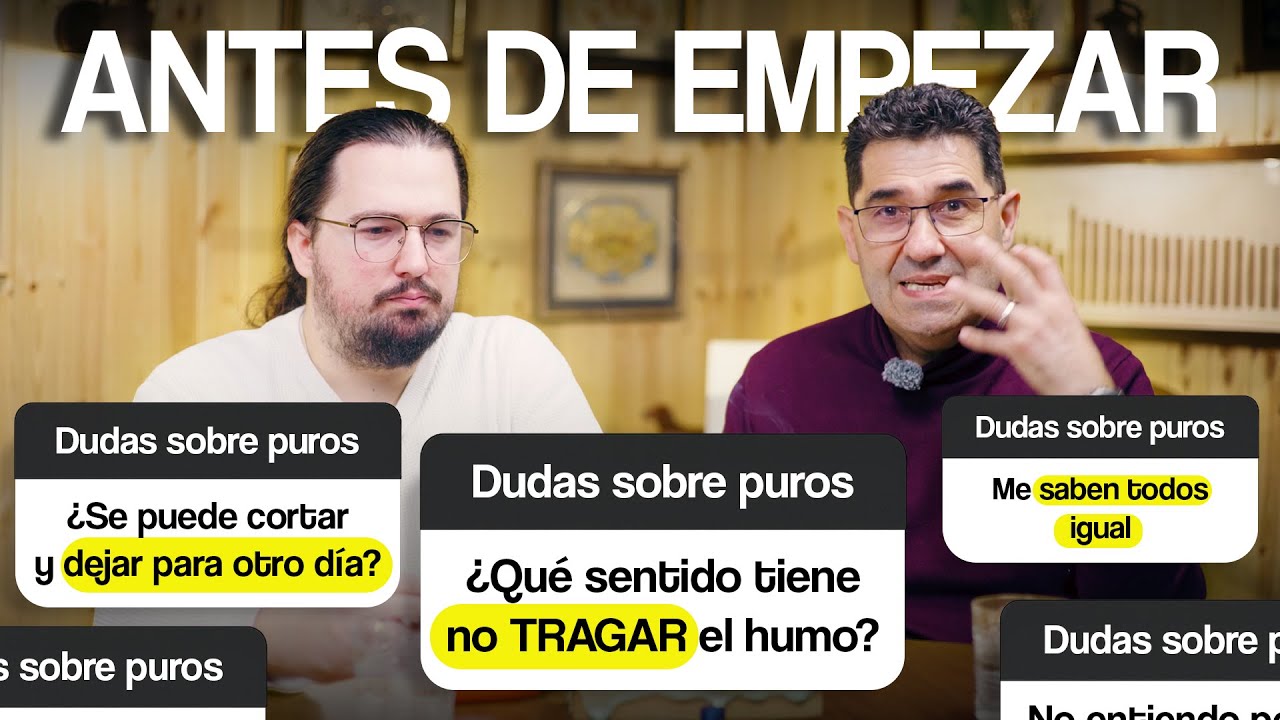 Si te mareas con los puros, lo estás haciendo mal (y nadie te lo explica)