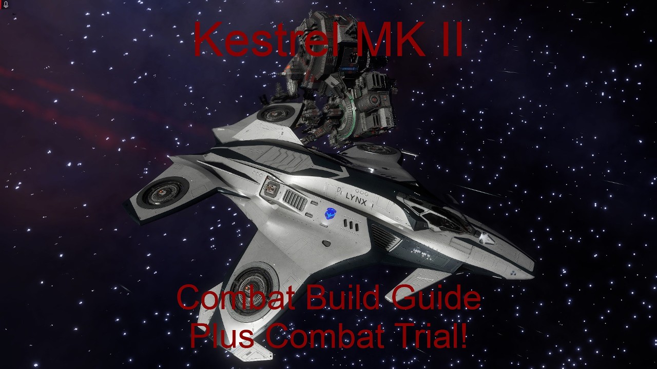 Elite Dangerous Kestrel MK II Combat Build Guide Plus Combat Trial!