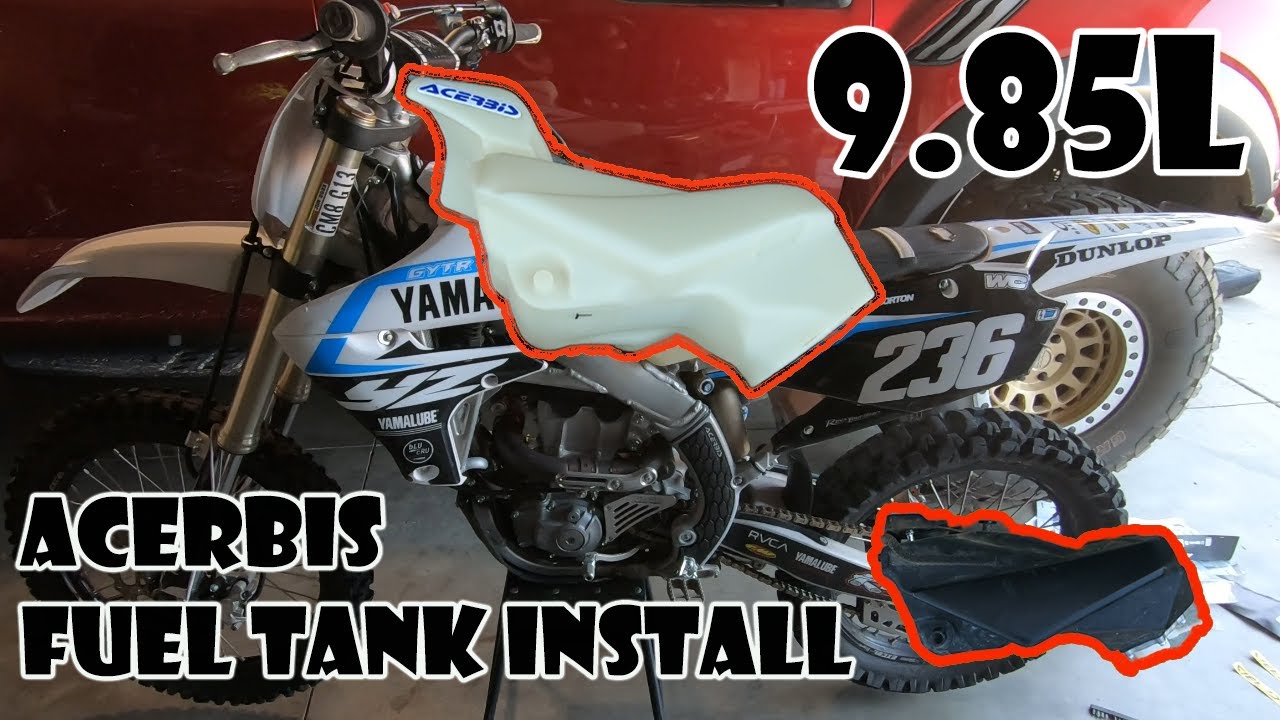 Acerbis Gas Tank Install; How to