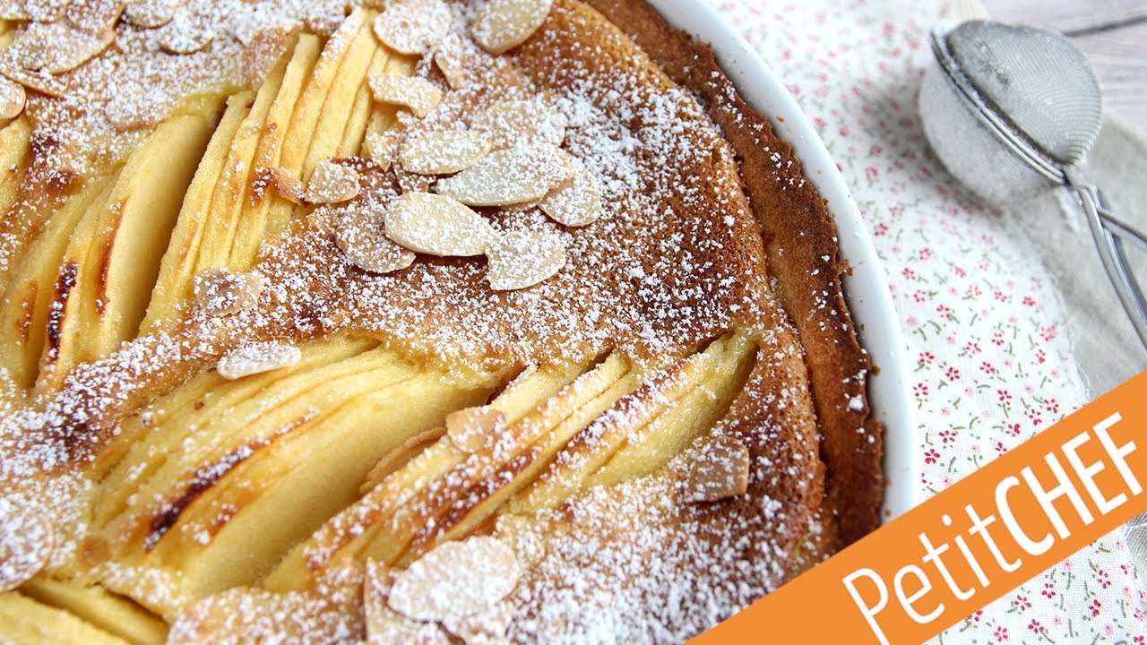 Receta PASTEL DE MANZANA y almendras.TARTE NORMANDE | Petitchef