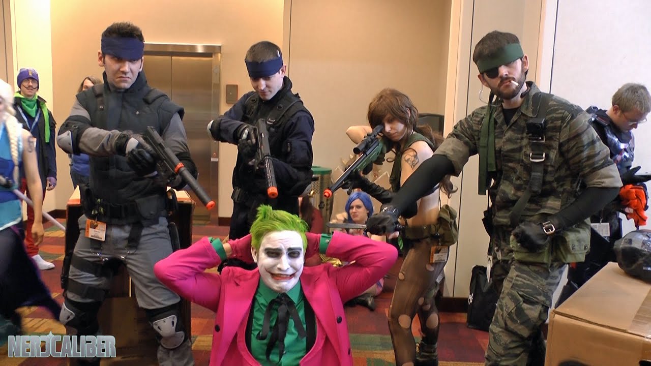 Solid Snakes, Big Boss and Quiet! Metal Gear Solid Cosplay