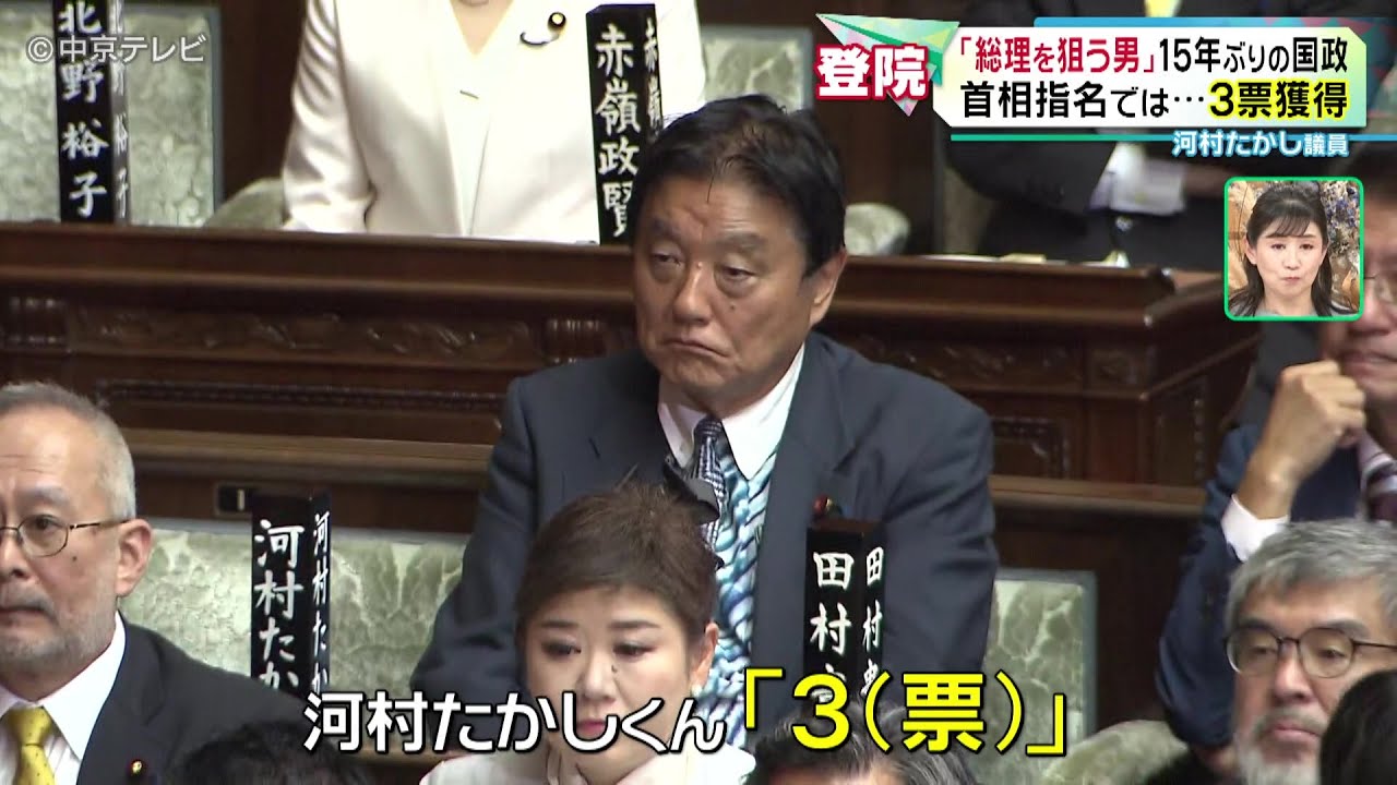 【初登院】「総理を狙う男」の河村たかし議員が15年ぶりの国政へ