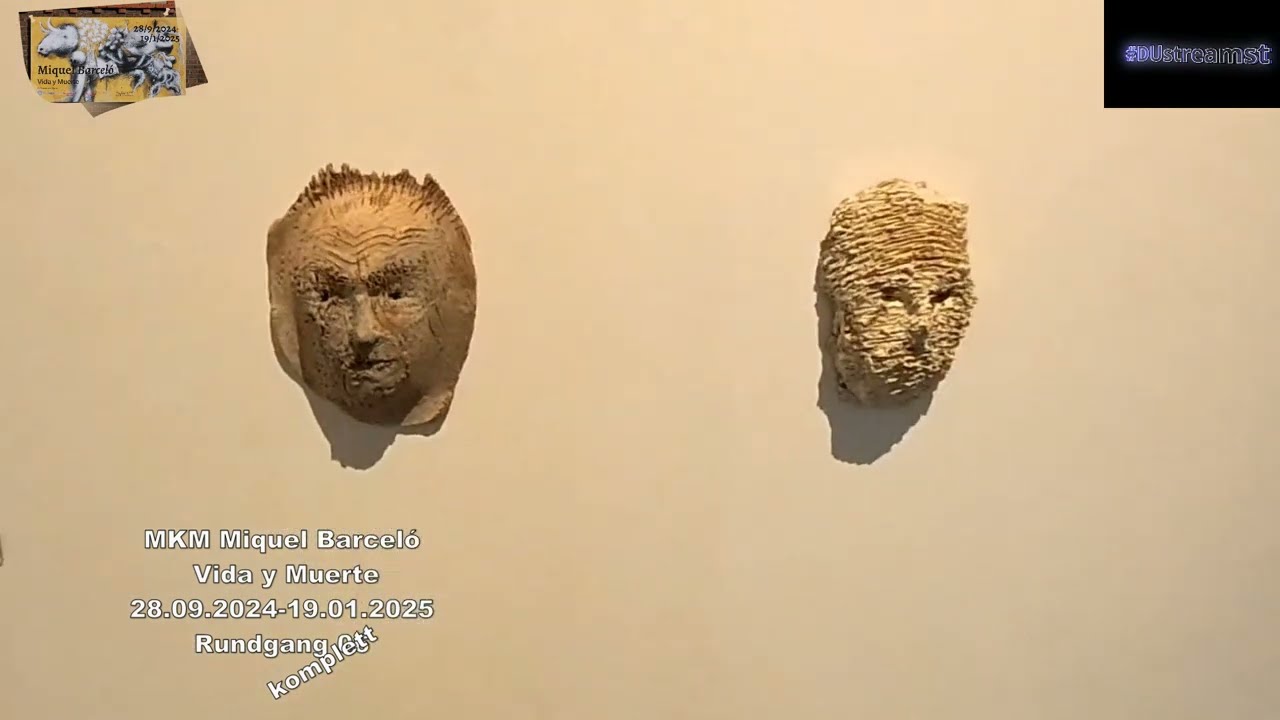 MKM Miquel Barceló Vida y Muerte 28.09.2024 - 19.01.2025 Rundgang komplett