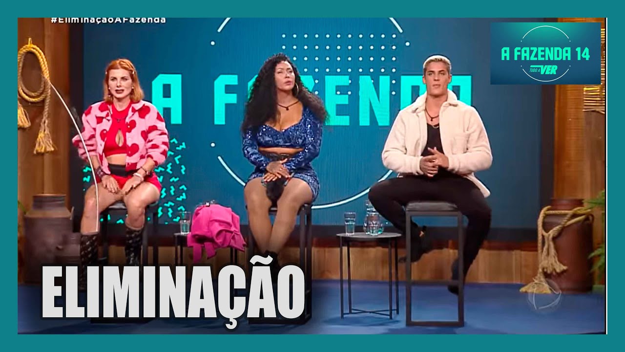 A FAZENDA: Eliminação - Rosiane é a terceira eliminada