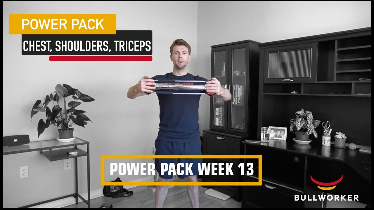 Bullworker Live Power Pack Week 13 Chest, Shoulders & Triceps