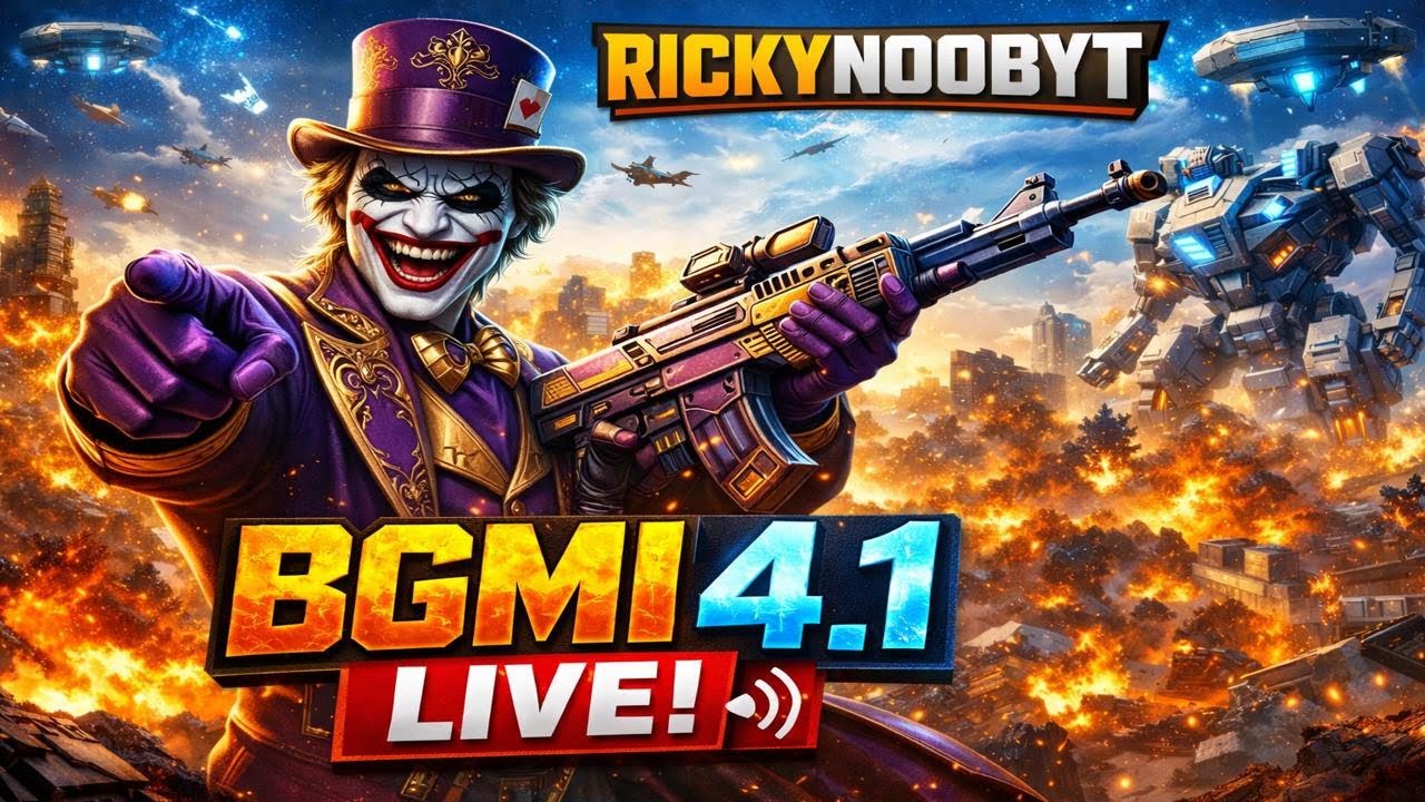 classic 4.1 BGMI LIVE || 