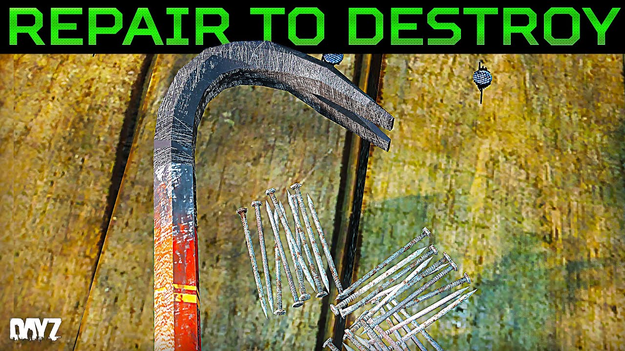 Why You Should ALWAYS Repair Before Dismantling in DayZ