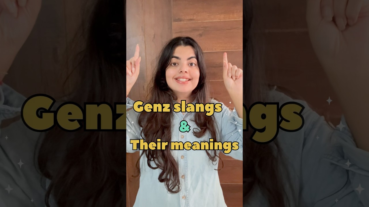 Genz slangs and their meanings #shorts #englishspeaking #ielts #trending #vocabulary #genz #viral