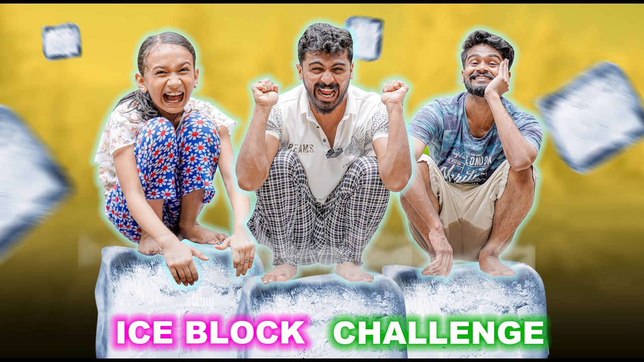 Extreme Ice Block Challenge 😭🥶🥶