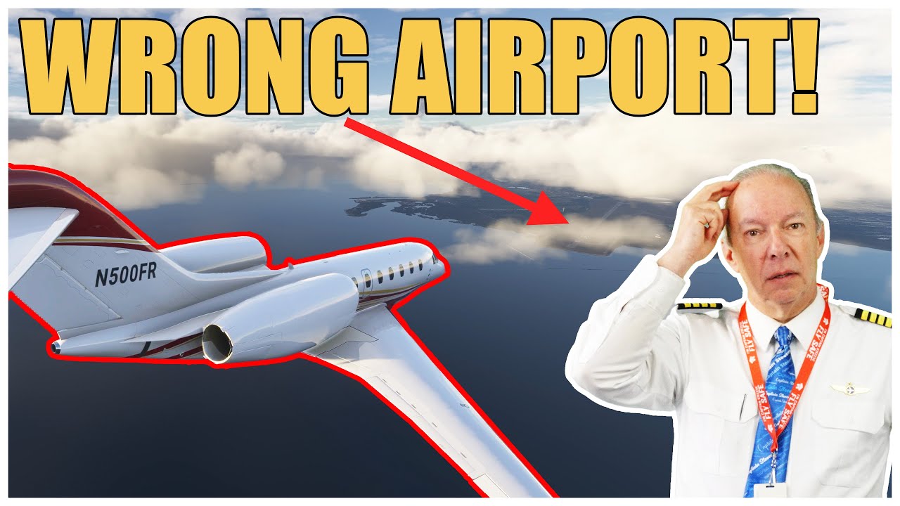 “We’re at the WRONG Airport” — Close Call Near Tampa | Captain Steeeve Reacts