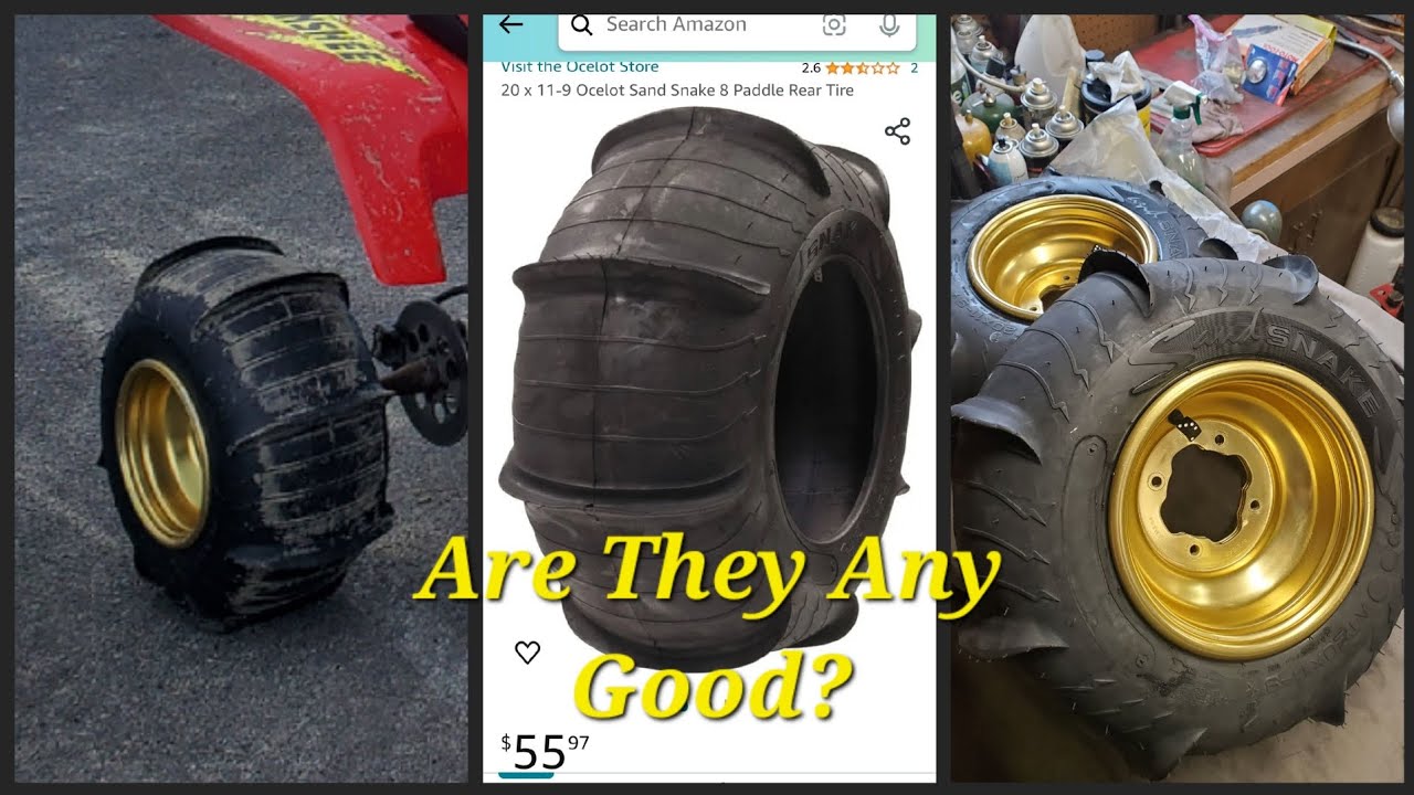 Ocelot Sand Snake, Budget Paddle Tire Review!