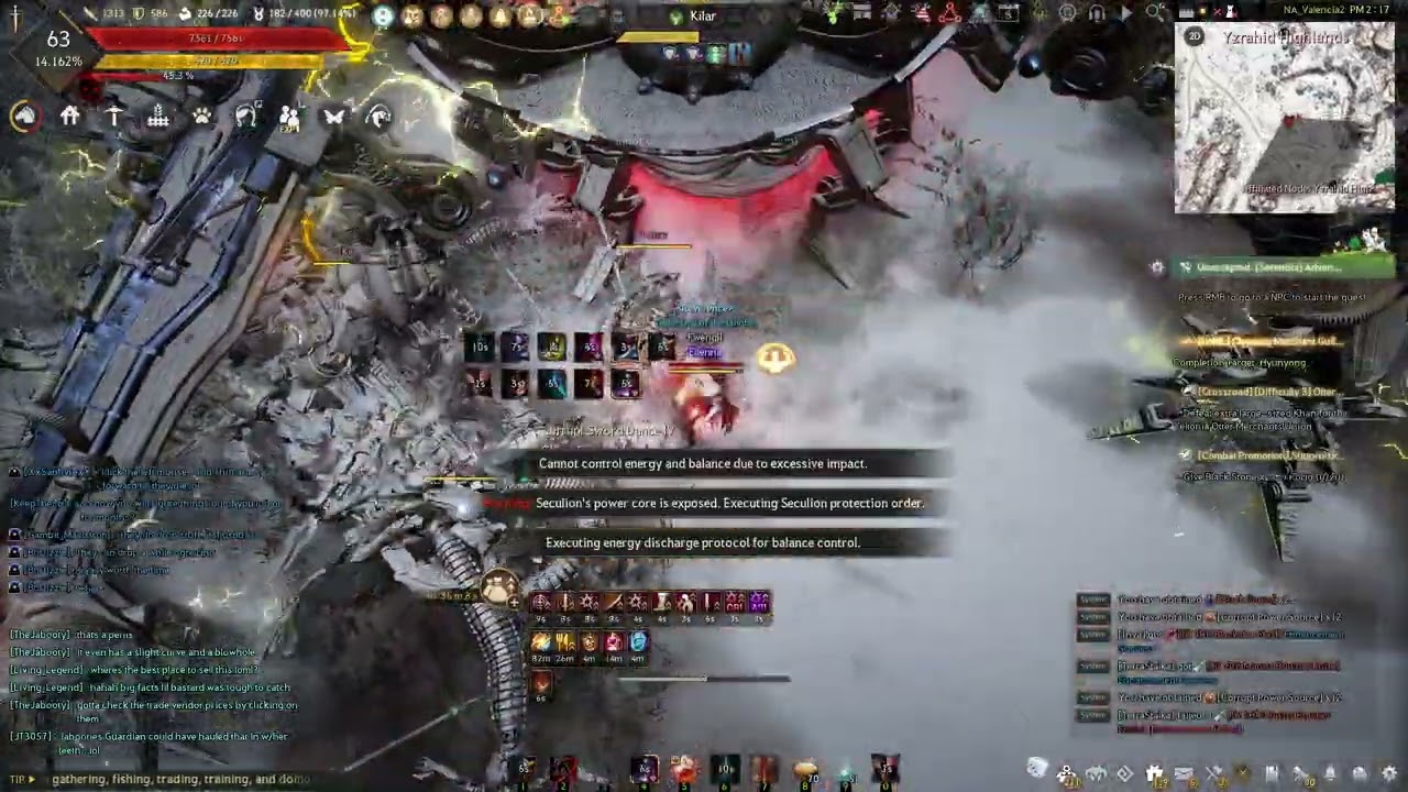 Black Desert Online Lv. 63 Awakening Ninja leveling part 315: AWK Ninja at Yzrahid!
