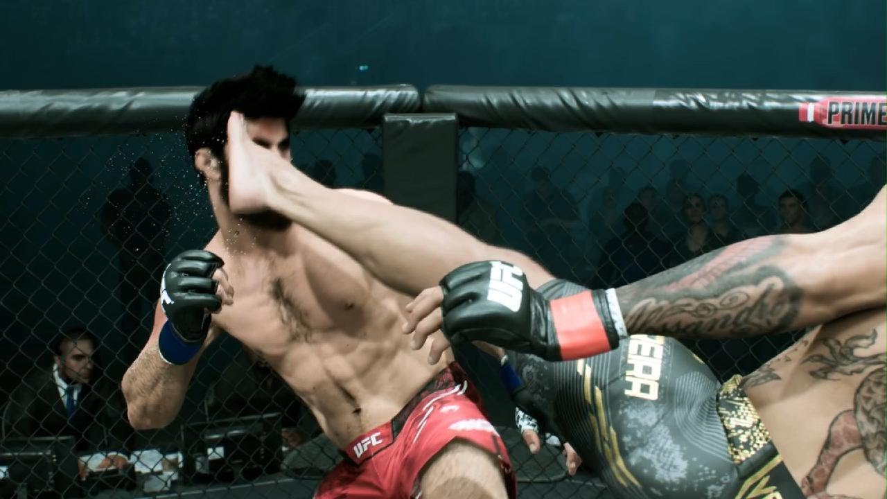 The Craziest KO You'll ever see on UFC 5 ... 😍👑