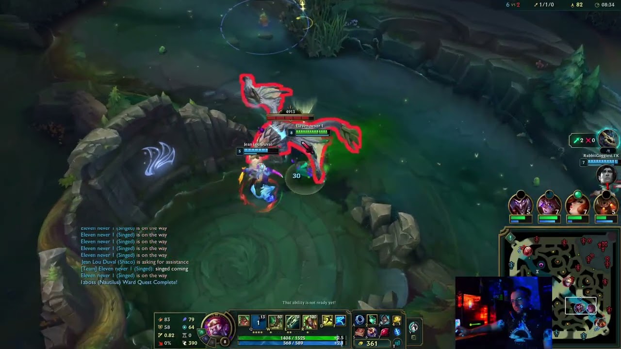 Singed vs Vladimir!! Cant they wait a couple minutes?