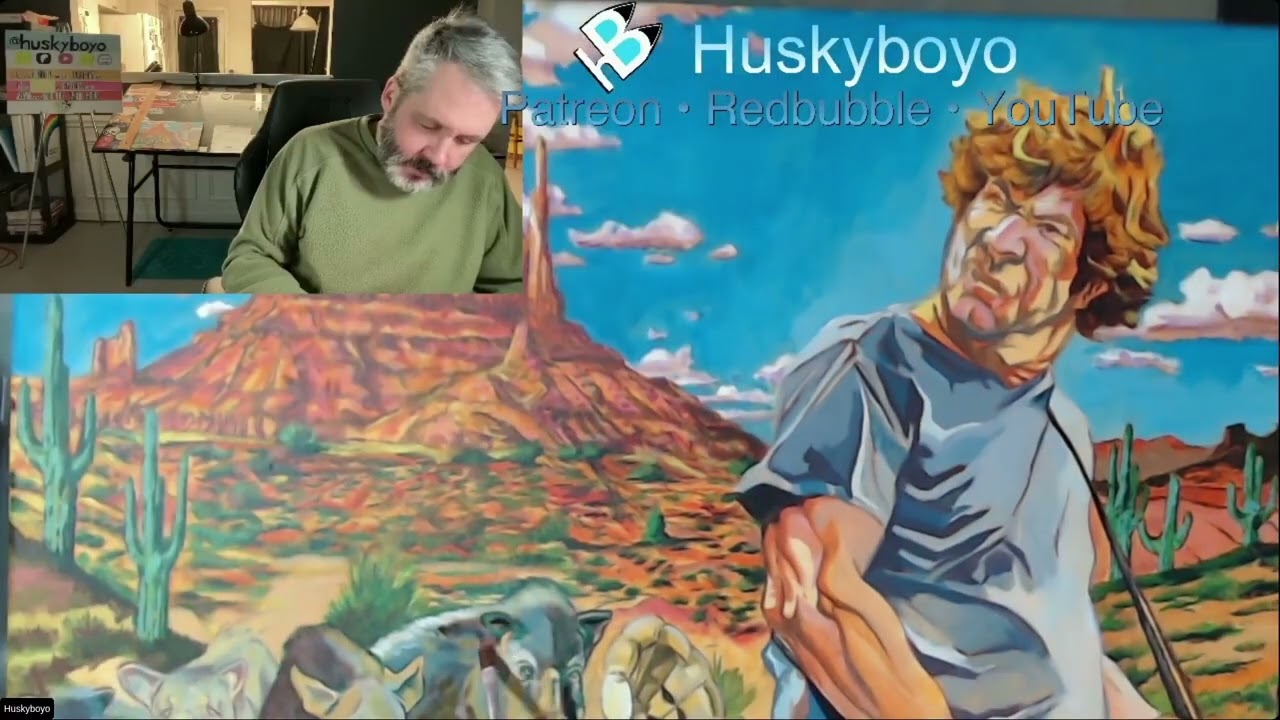 Dean Ween Acrylic Painting