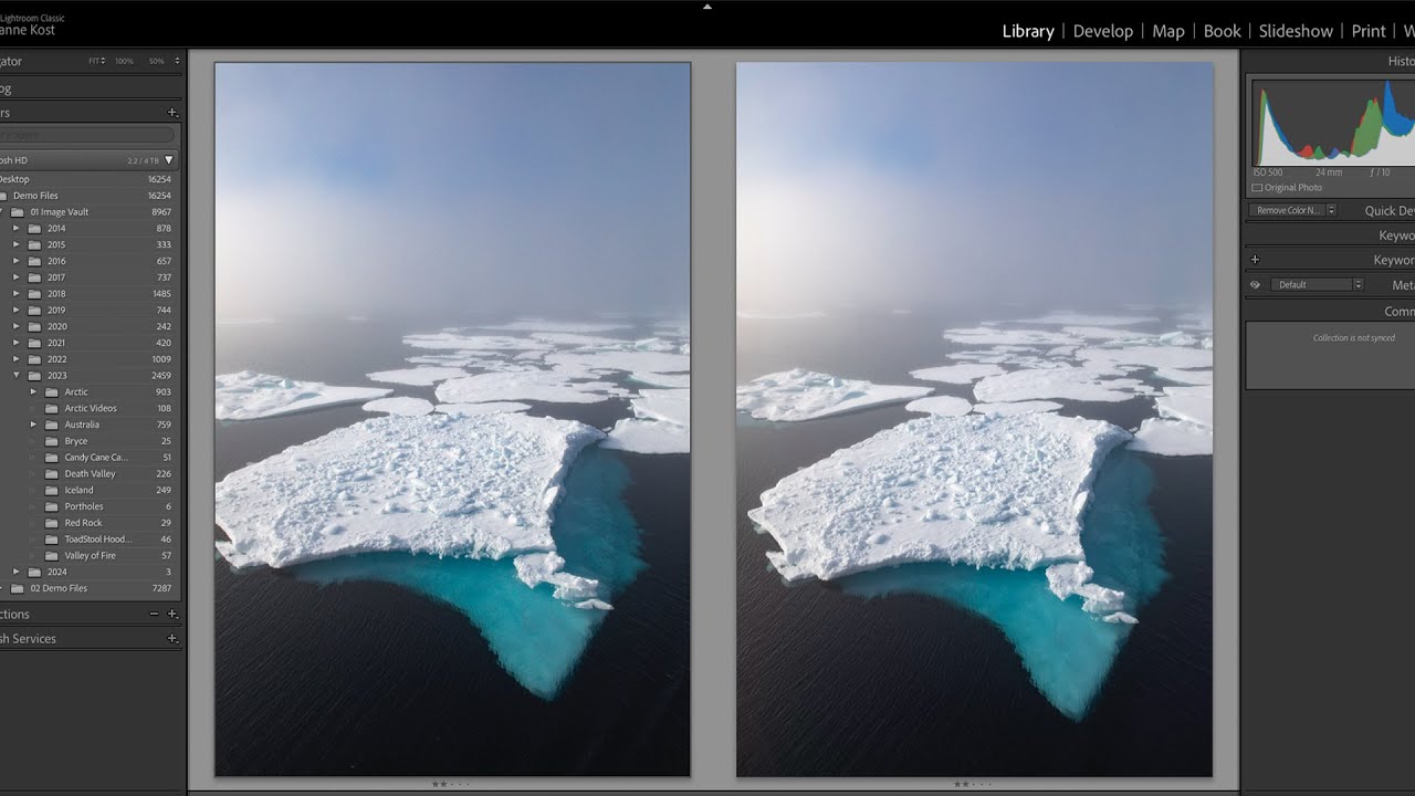 Using Lightroom Classic and Photoshop to Improve the Composition of a Photograph