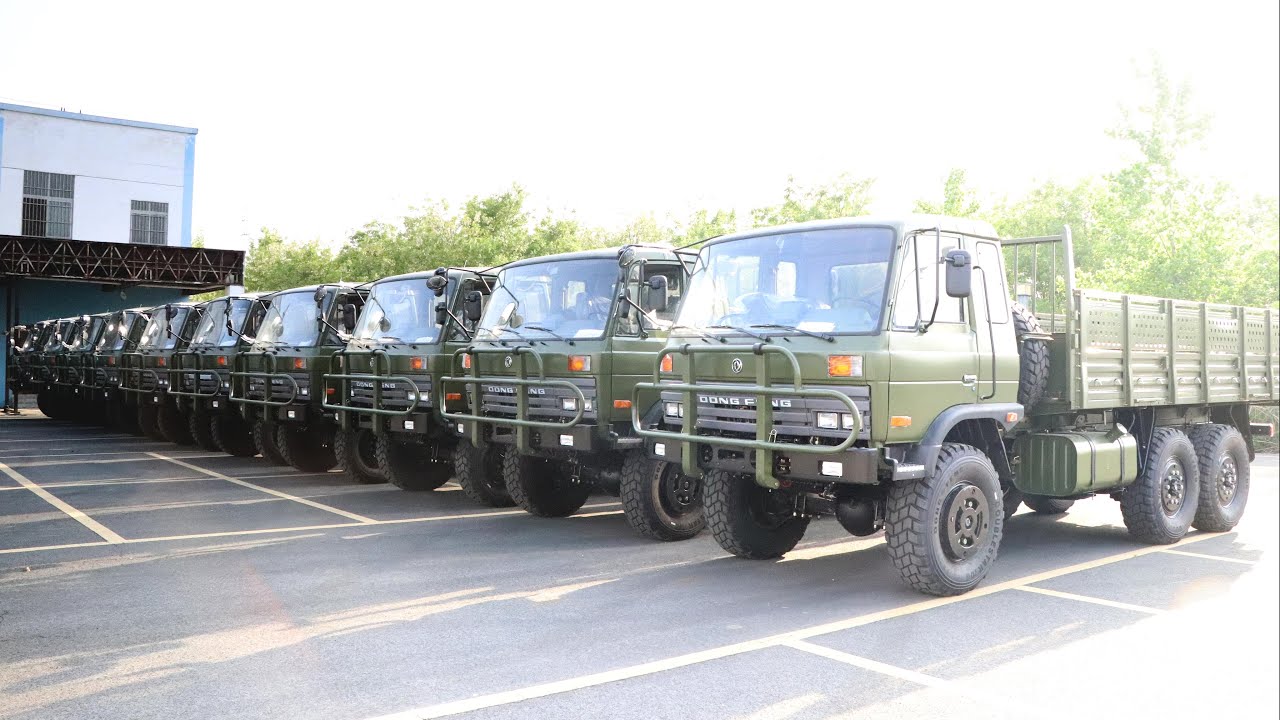 The Export type: Dongfeng EQ2102 Classic Military Off-road Truck. #dongfeng #truck #offroad
