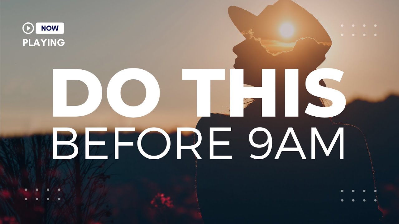 15 Minute Million Dollar Morning Routine to Become Unstoppable