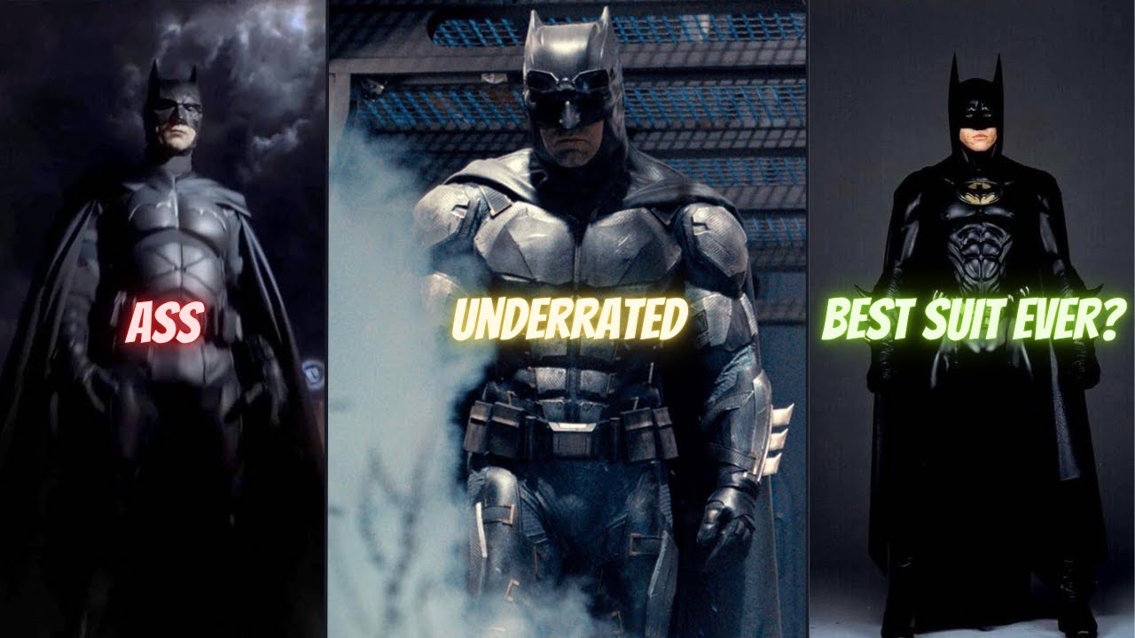 Ranking Every Batsuit