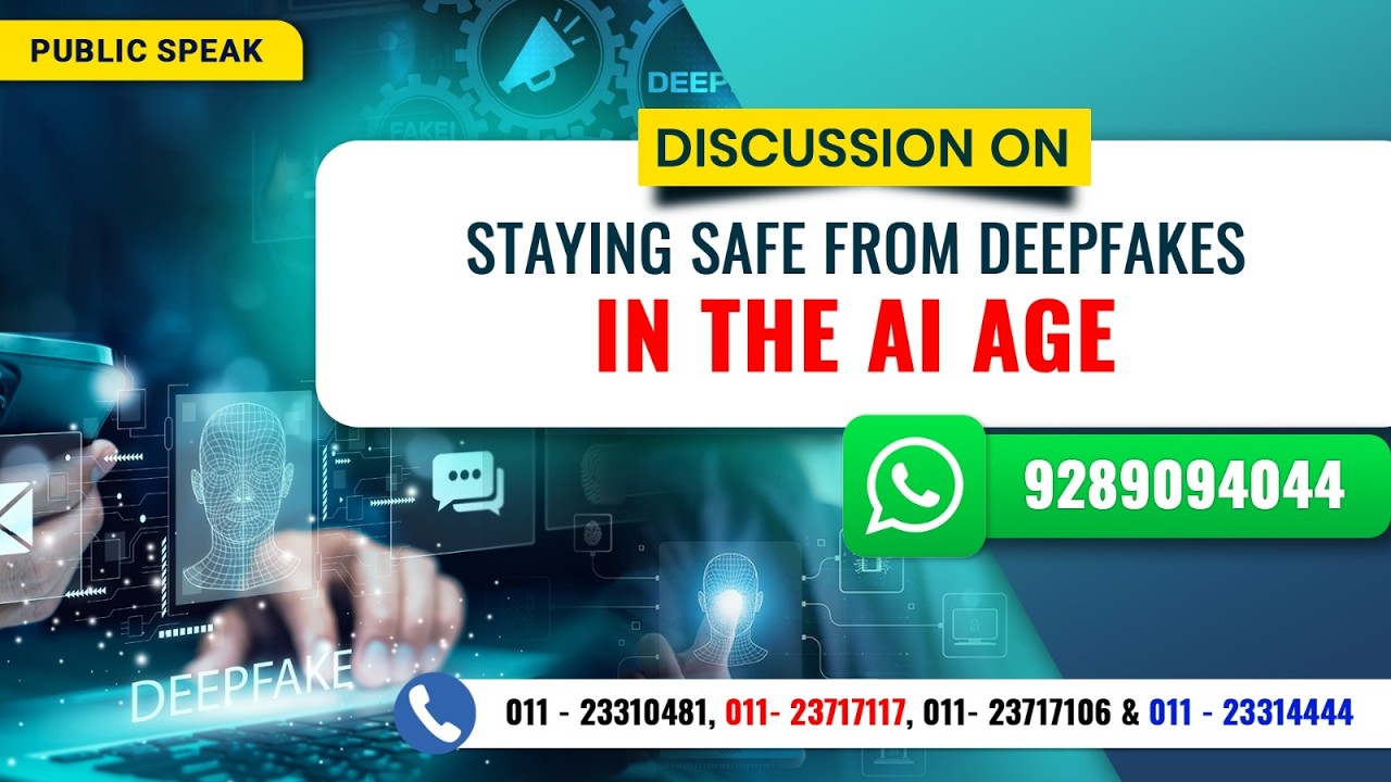 Discussion on  Staying Safe from Deepfakes in the AI Age | 23 February 2026