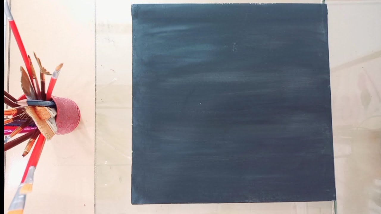 MUHAMMAD name calligraphy on canvas| easy ideas of calligraphy on canvas for beginners 🌷